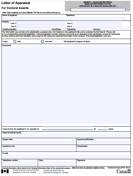 Appraisal Letter 164