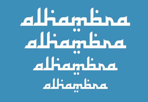 Arabic Calligraphy Fonts 34761