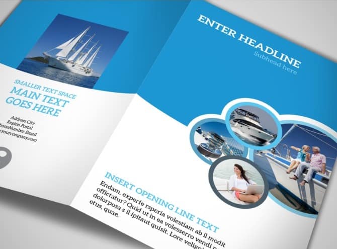 Bi Fold Brochure Templates  641