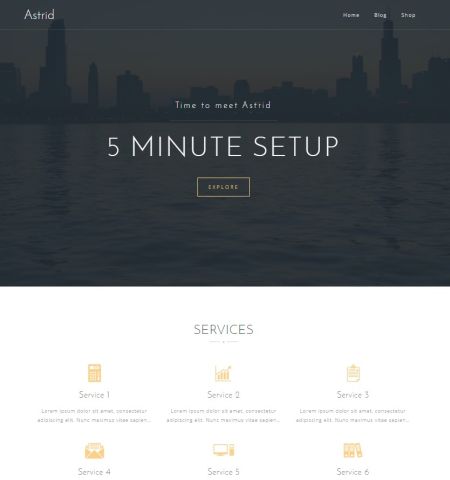 Bootstrap Blog Templates 10
