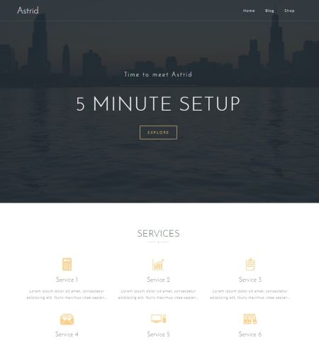 Bootstrap Blog Templates 10