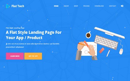 Free Landing Page Templates 264