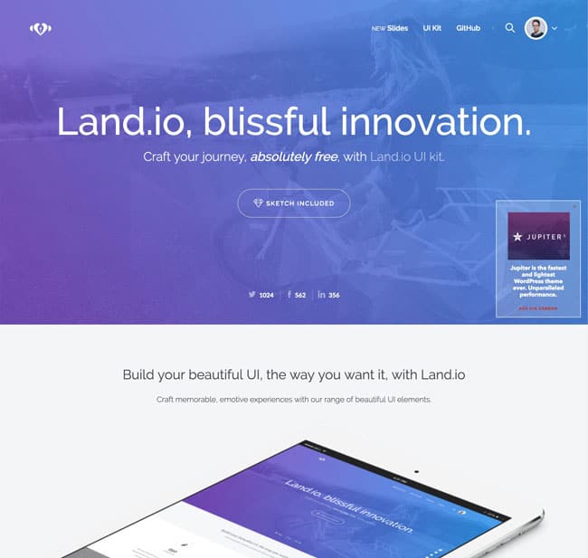 Free Landing Page Templates 941