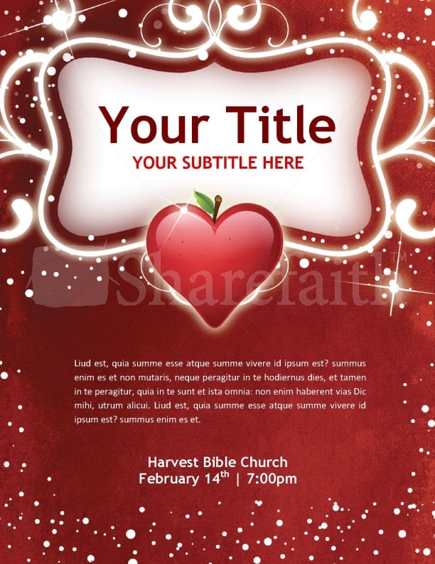 Free Valentine’s Day Flyer Templates 346