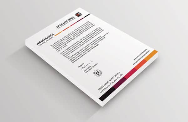 Letterhead Format In Word 69461