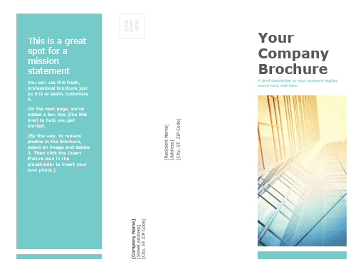 Tri Fold Brochure Templates 4