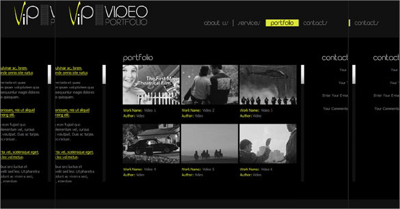 Video Website Templates Free 11