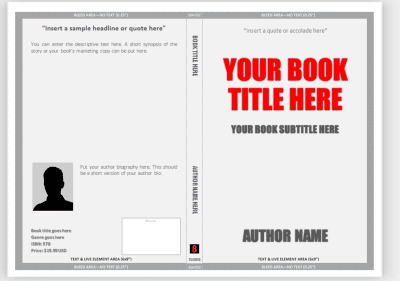 book cover template  641