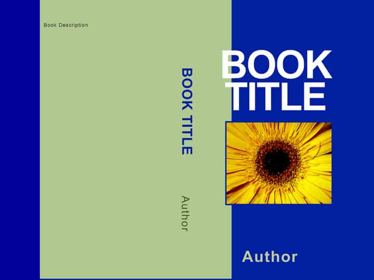 book cover template  841