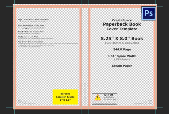 book cover template  9416