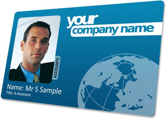 employee id card template 641