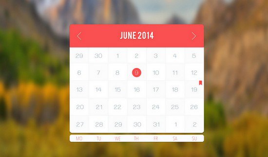 html calendar template 61