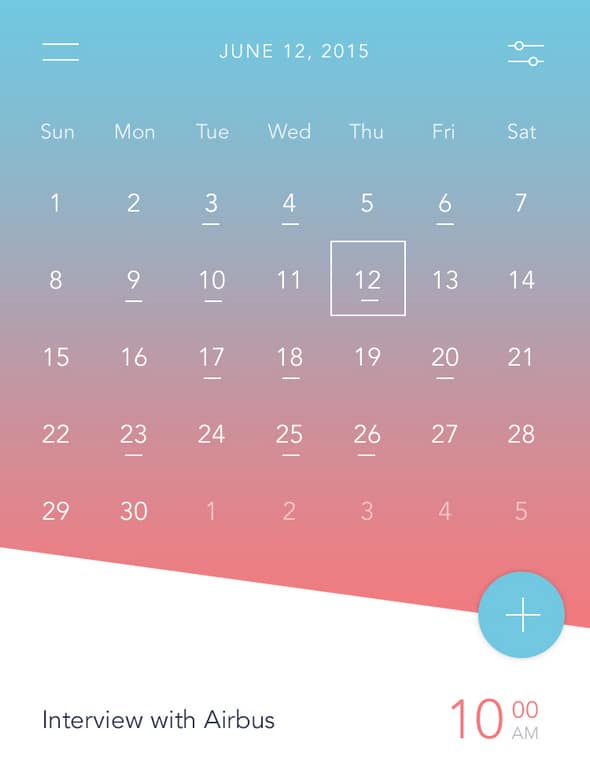 html calendar template 7946