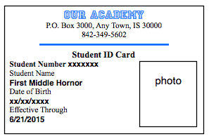 id card template 941