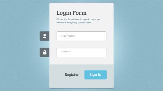 login page template 13.4