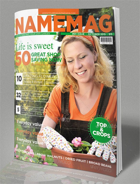 magzine cover template 6416