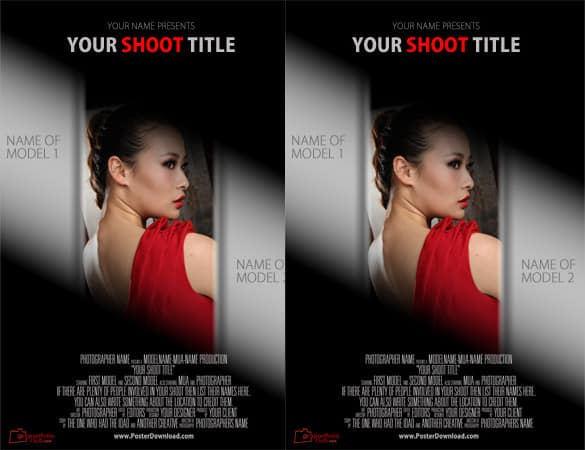 movie poster template 464