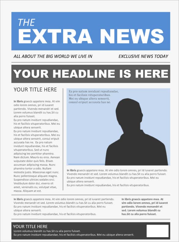 newspaper template 10