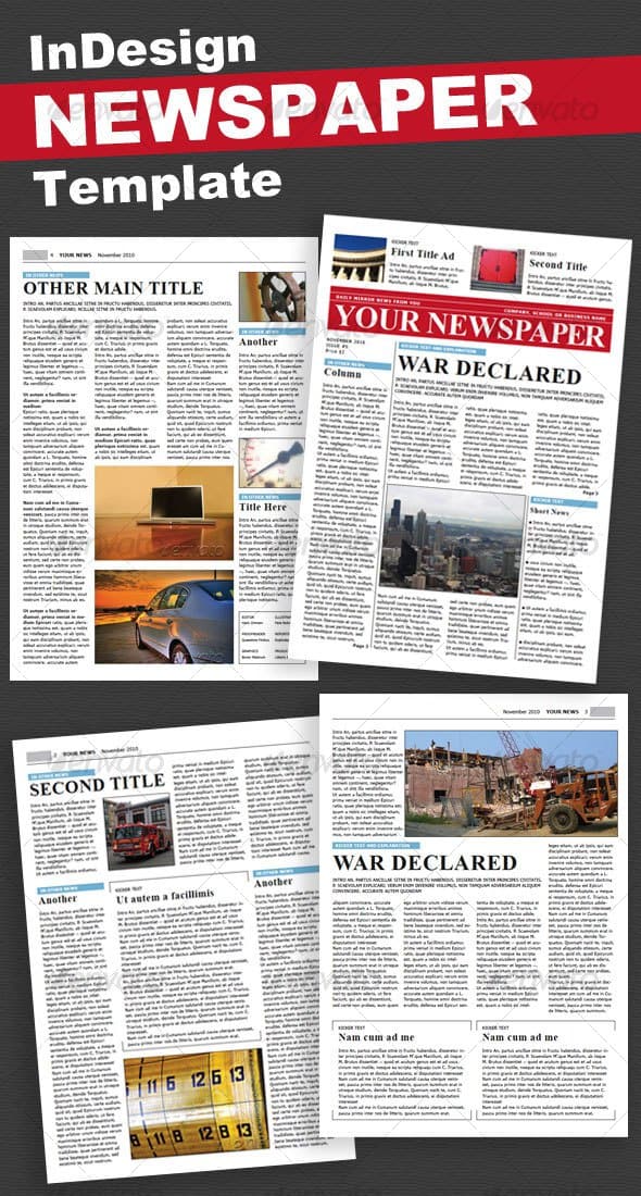 newspaper template 36