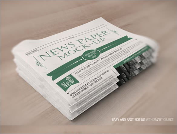 newspaper template 91