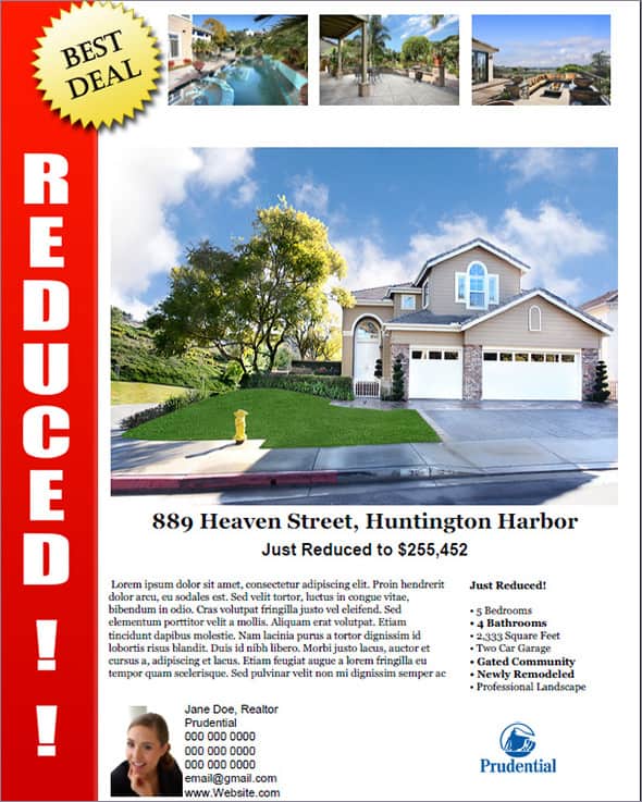 open house flyer 541