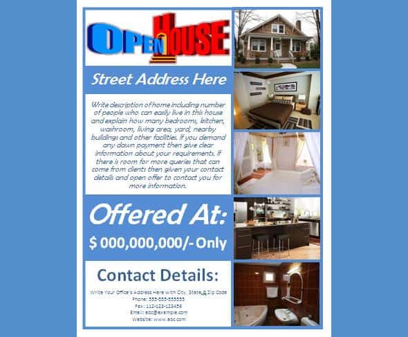 open house flyer 61