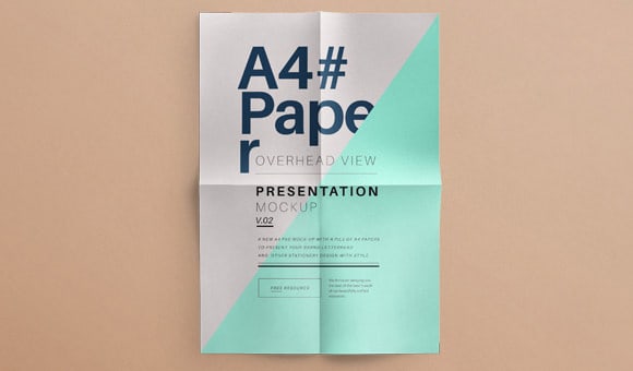 paper mockup 8941