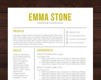 resume templates for mac 12