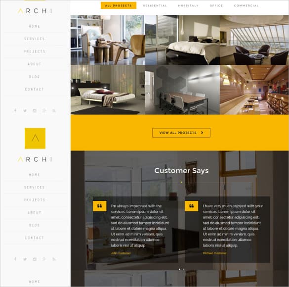 Interior Design WordPress Theme Free Download 2641