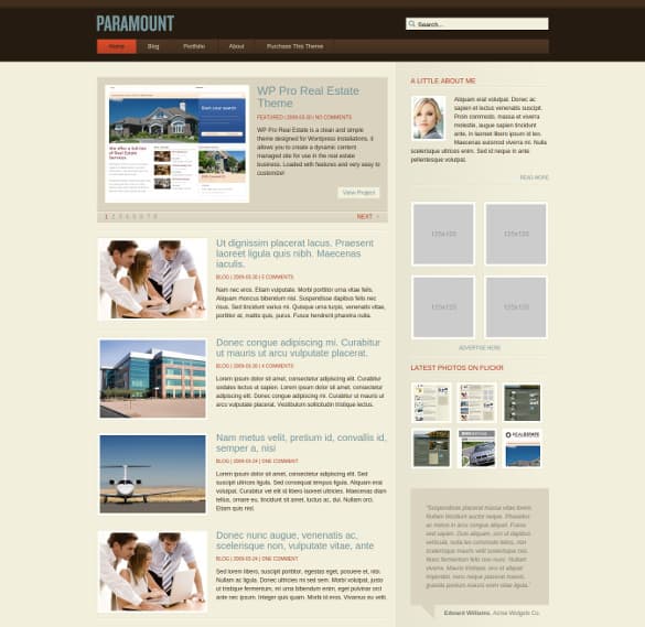 dynamic website template 146