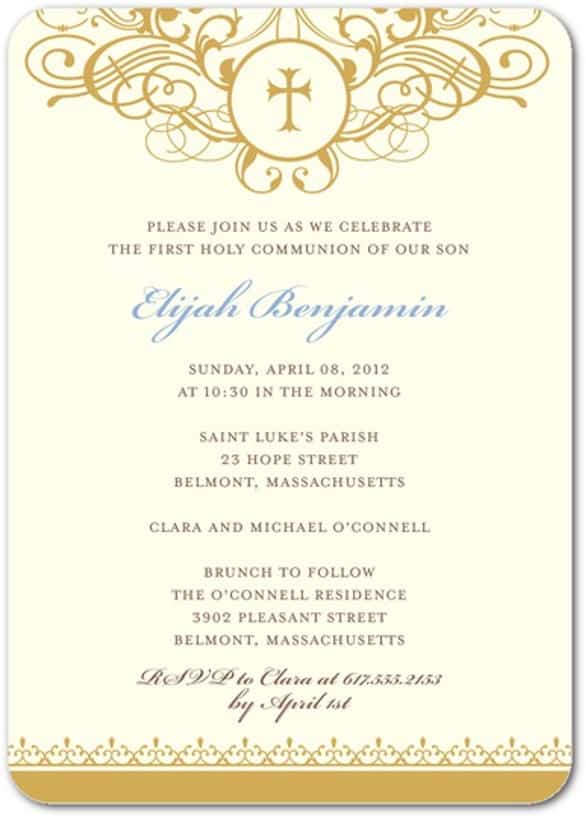 formal invitation template 4964