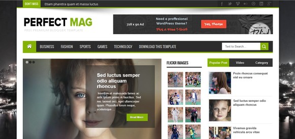 html5 blog templates 496