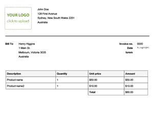 invoice format 51