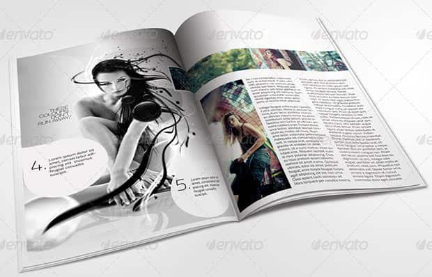 magazine template 2641