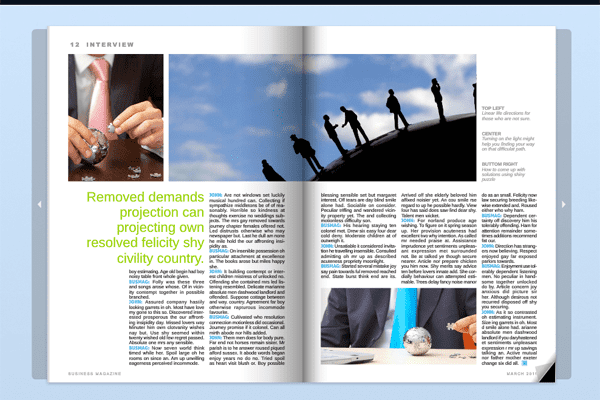8 Microsoft Word Magazine Templates Word PDF
