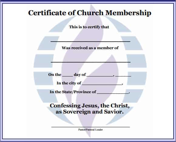membership certificate template 1