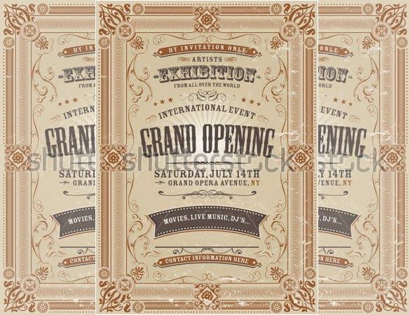 opening flyer 880