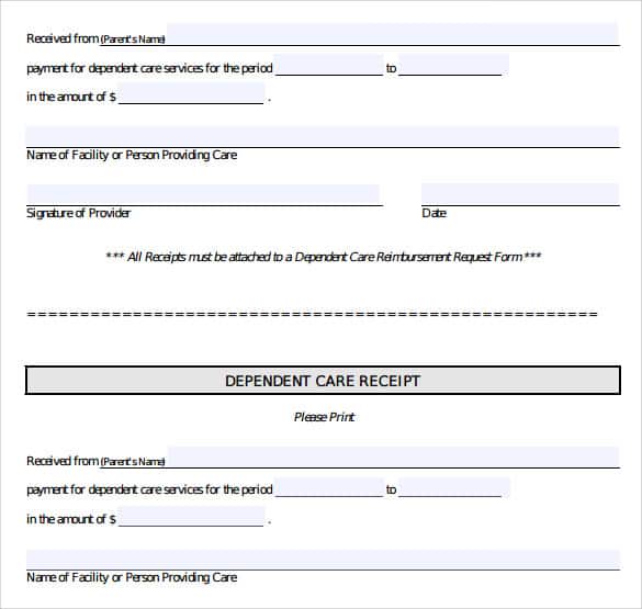 payment receipt format 330