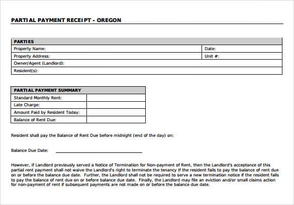 payment receipt format 440