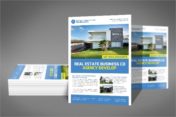 real estate flyer template 110