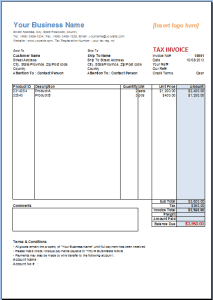 retail invoice format 330