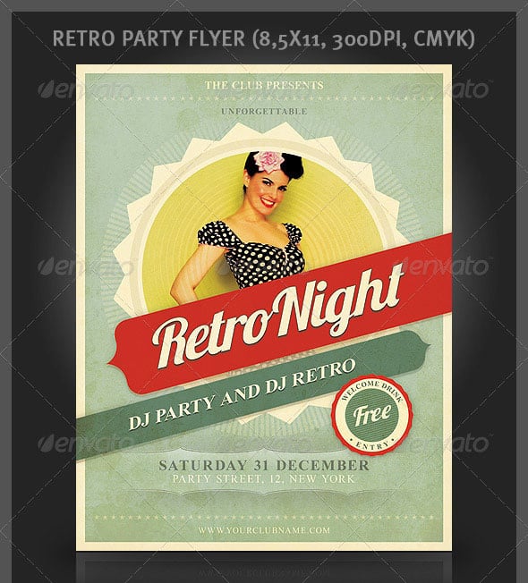 retro flyer 110