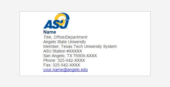 student email signature 46