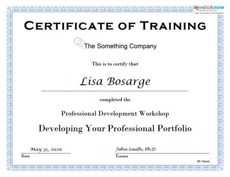 training certificate template 346