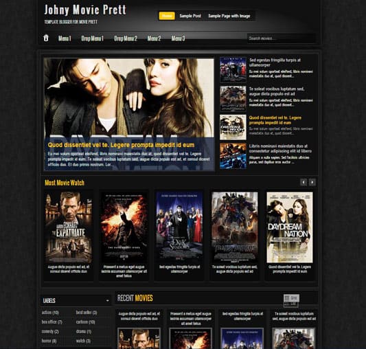 Cinema WordPress Themes 62