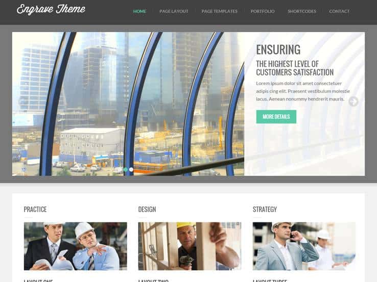 Interior Design WordPress Themes 52