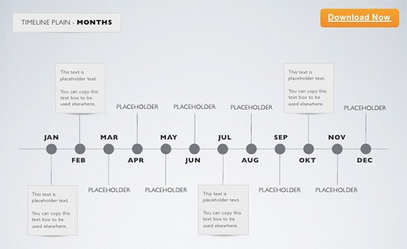 Keynote Timeline Template 42