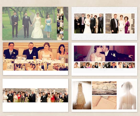 Wedding album templates 12