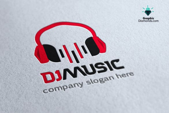 dj logo template 102