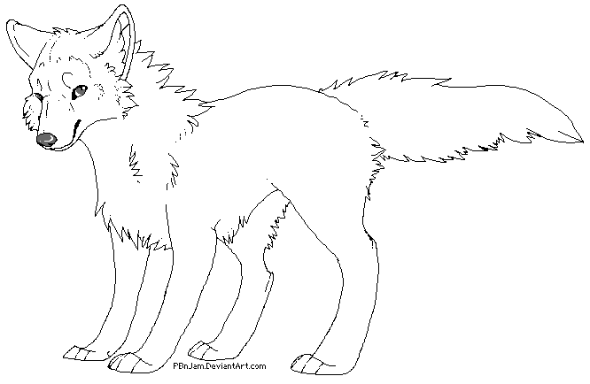 wolf template 72